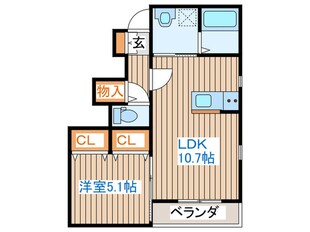 仮)新田１丁目集合住宅の物件間取画像